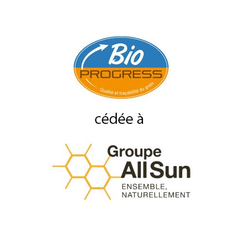 BIO PROGRESS cédée au Groupe ALL SUN